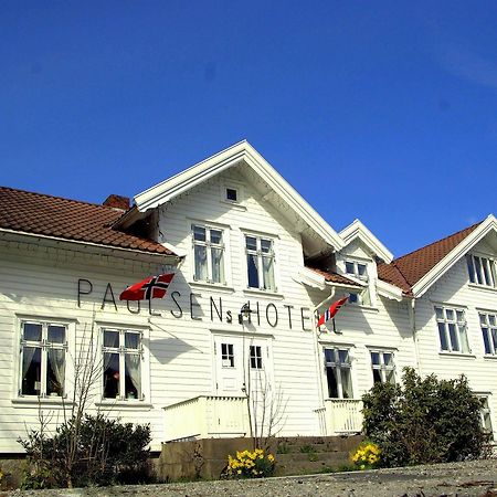 Paulsens Hotel Lyngdal Bagian luar foto
